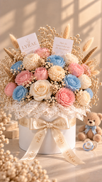 🩵🩷 LYRAE Baby Reveal | Sensory Floral