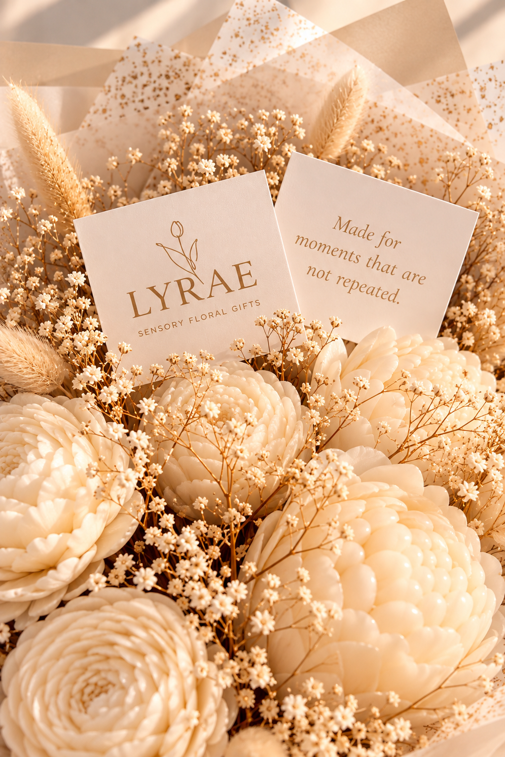 🤍 LYRAE Bridal Bouquet | Sensory Floral